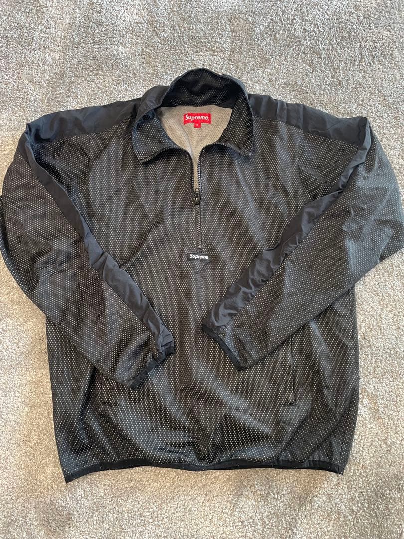 Supreme ブラック　ナイロンジャケット　S