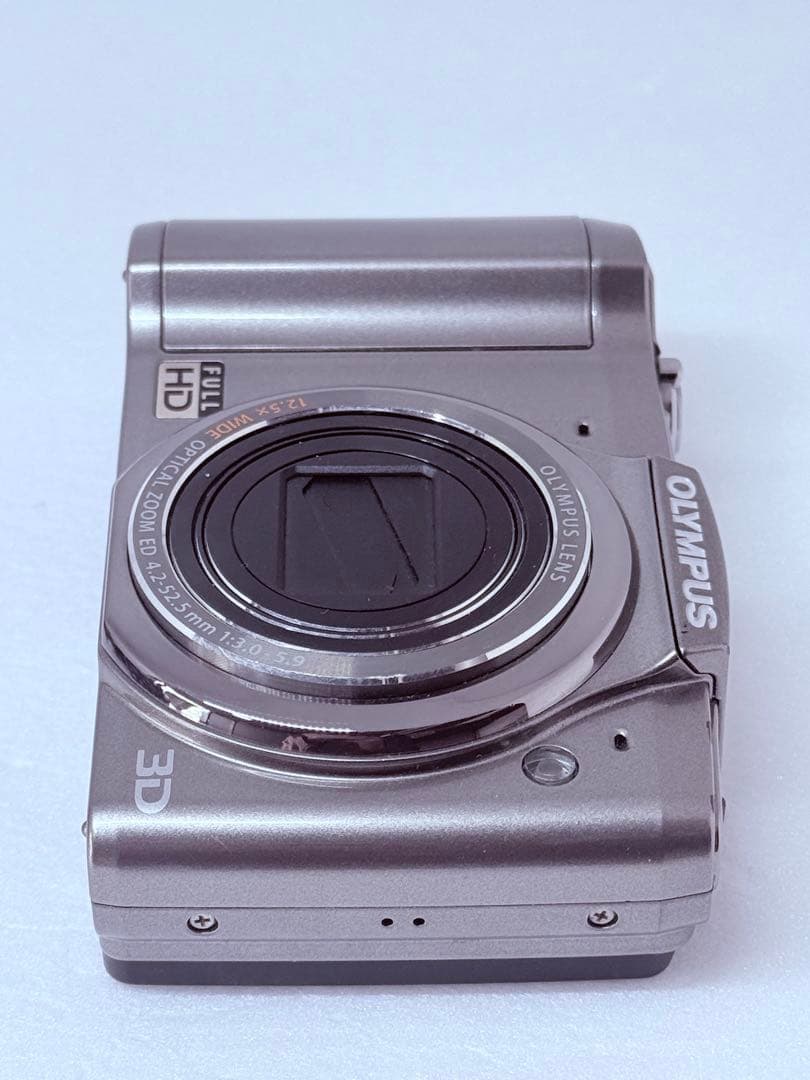 OLYMPUS SZ-20 シルバー 動作確認済 コンデジ FULL HD 3D