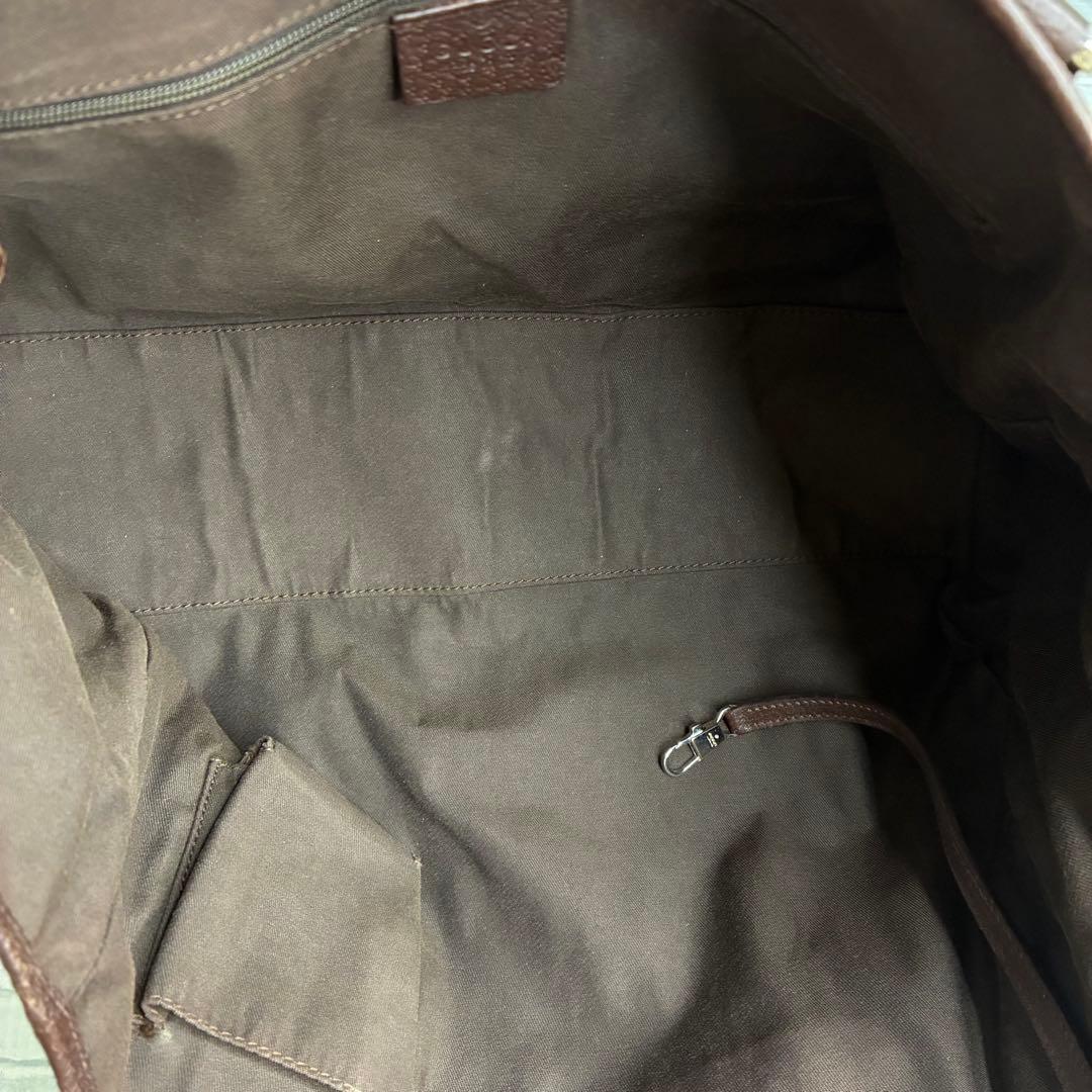 極美品　150 GUCCI グッチ　ハンドバッグ　トートバッグ　GG柄 kq4