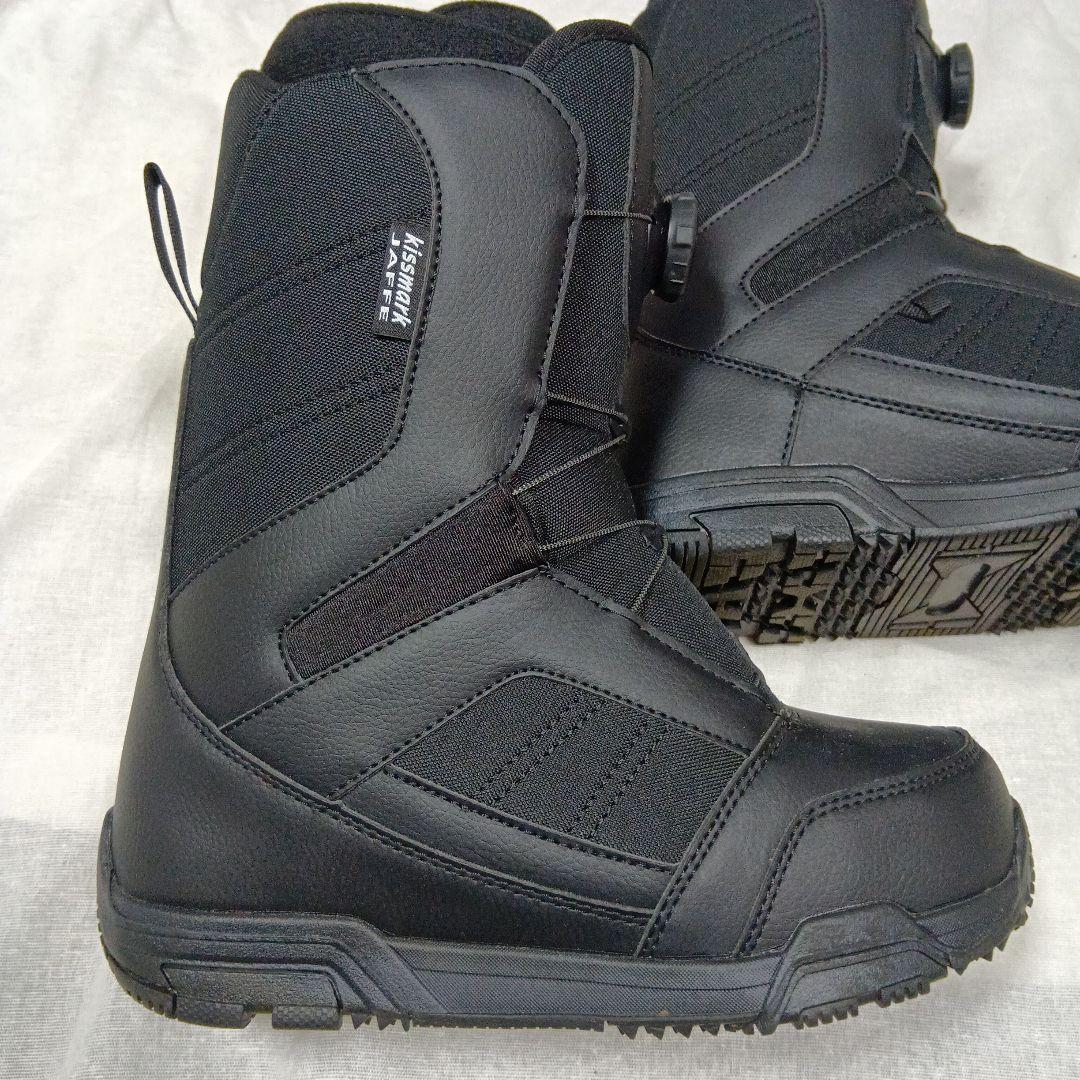 キスマーク jaffe スノーボードブーツ 24.0 黒