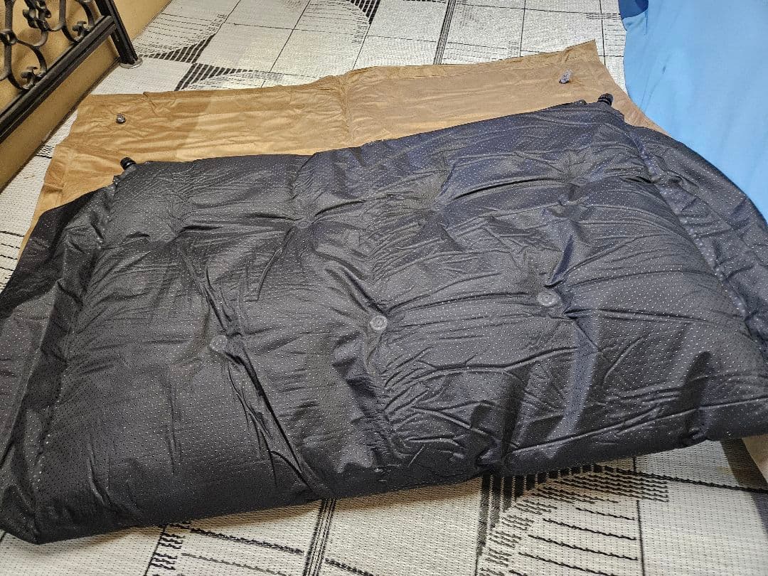 新品未使用 SUV インフレーターマット 車中泊 エア ウレタン ダブルシングル