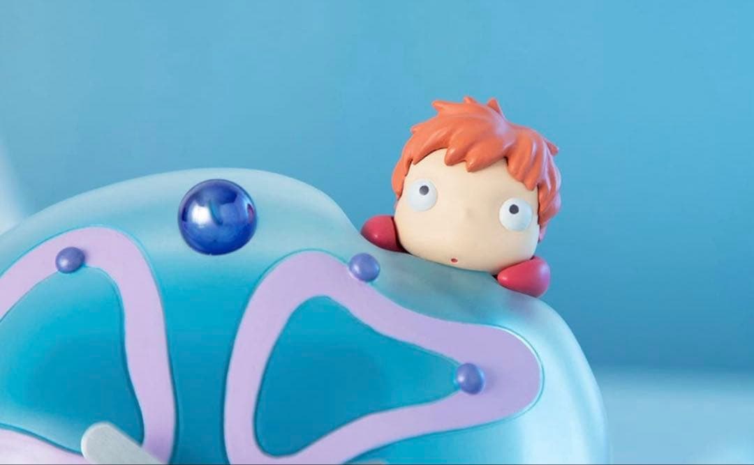 新品　ポニョの置き時計　ジブリ