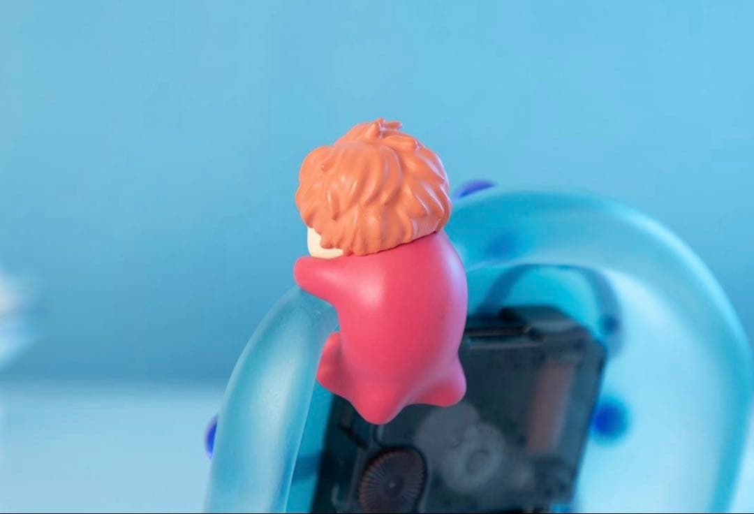 新品　ポニョの置き時計　ジブリ