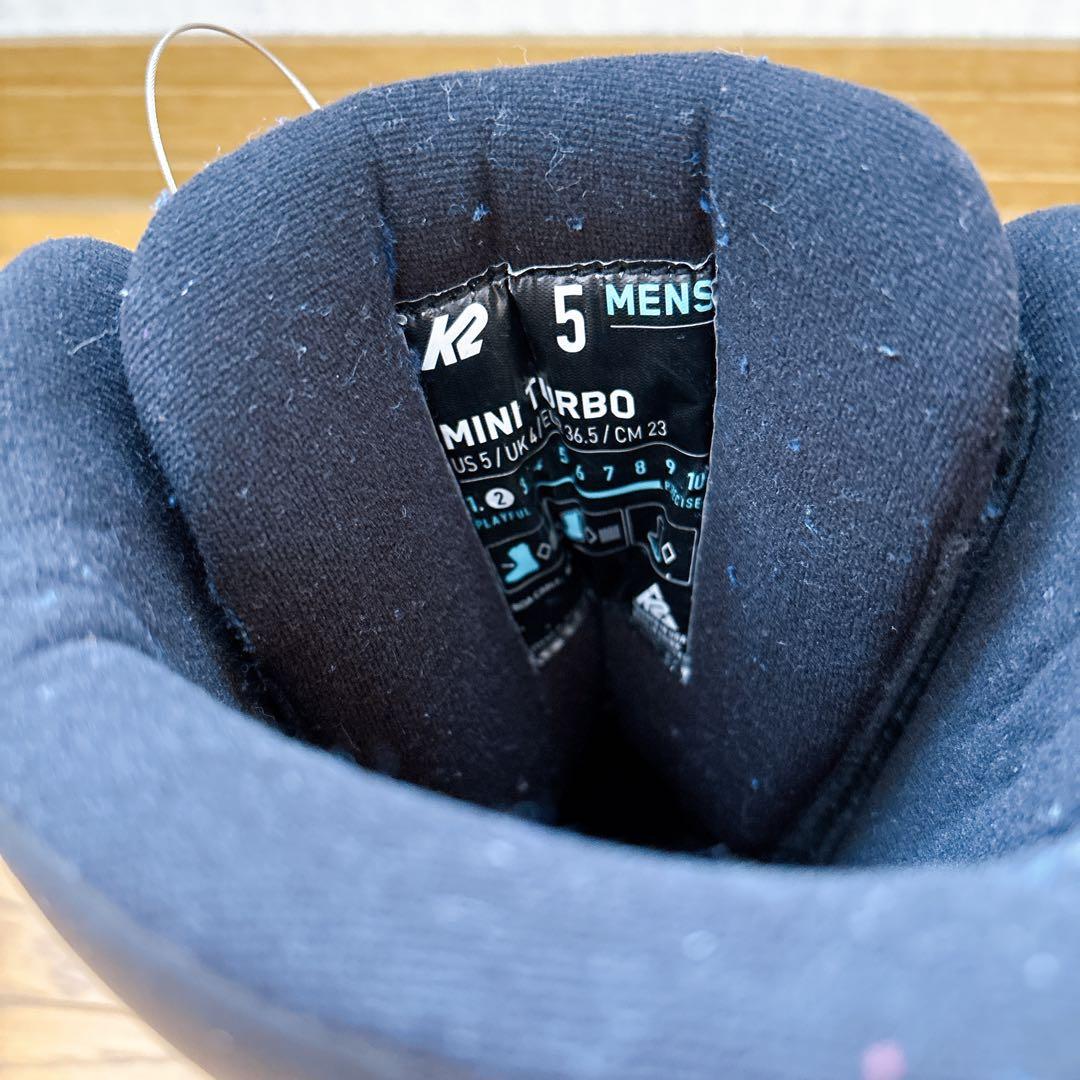 K2 ケーツー キッズ スノーボードブーツ 23-25cmミニターボ