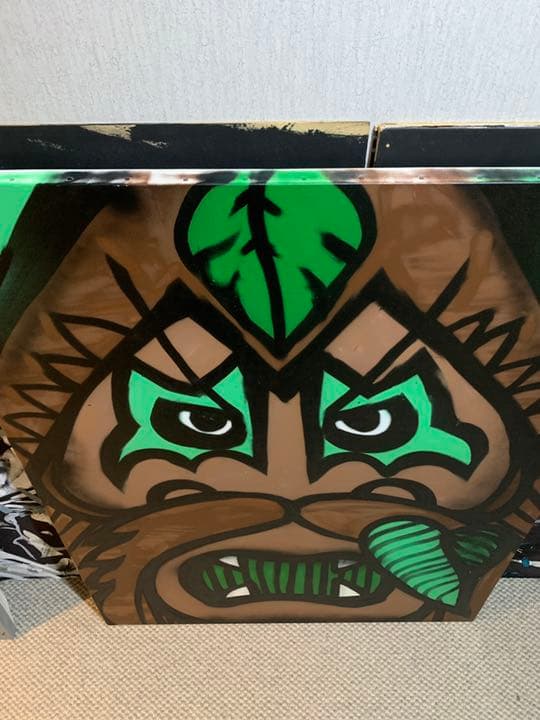 Bigfoot キャンバスアート 作品 手書き