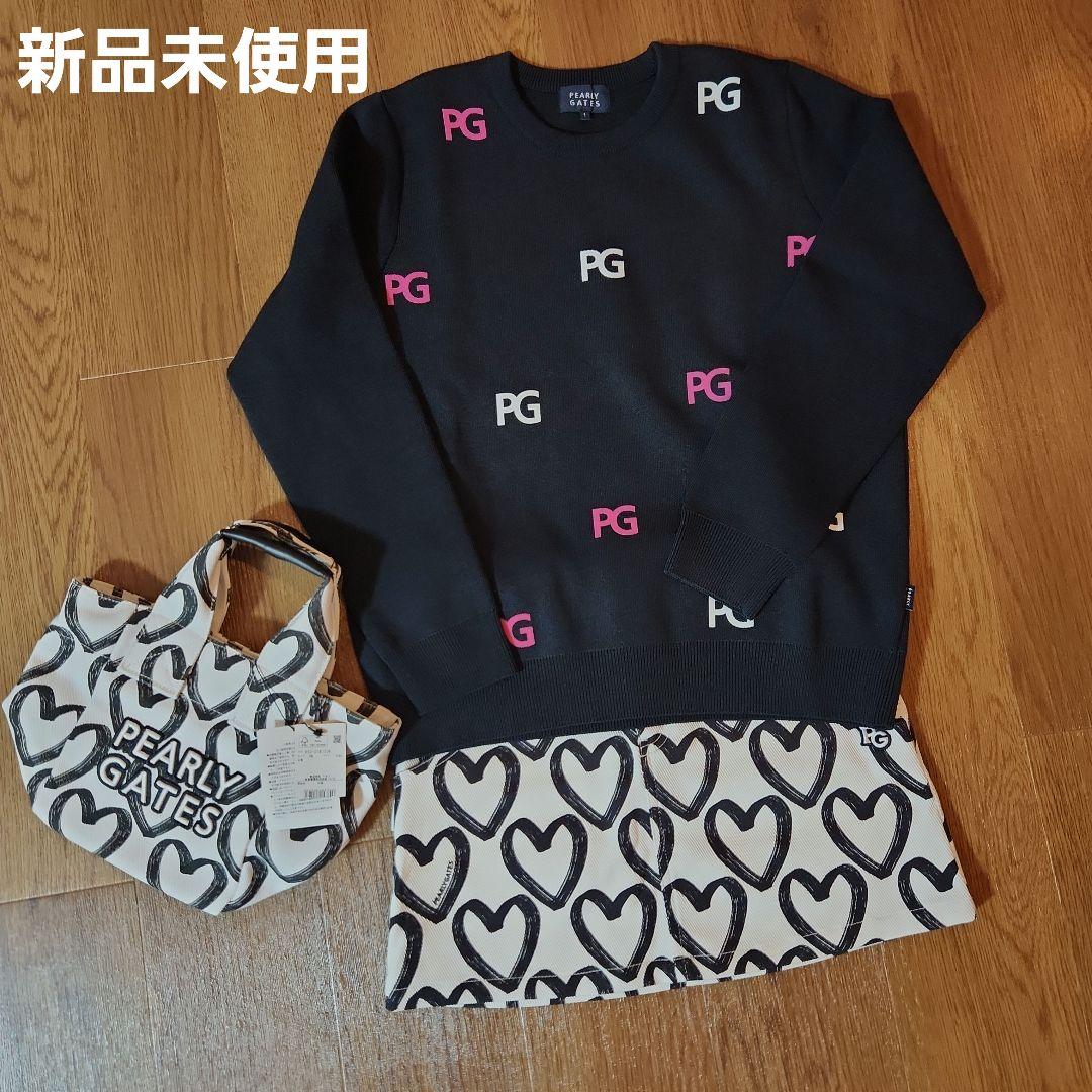 【新品未使用】PEARLY GATES ハート柄スカート TWICEコラボ