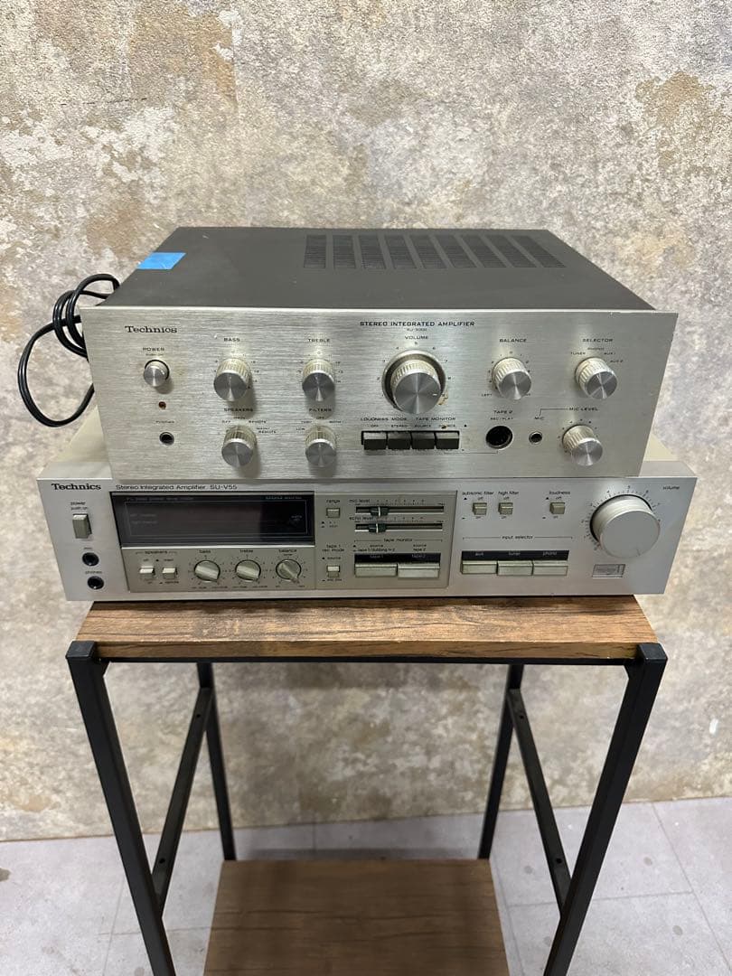 Technics ステレオ　アンプ SU-3000 & SU-V55