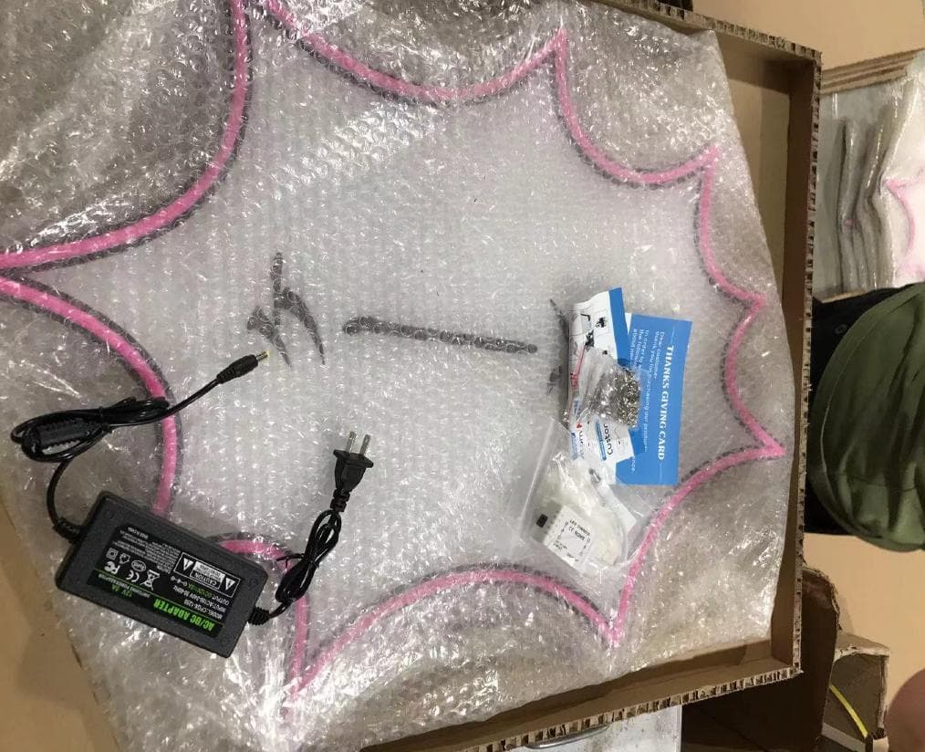 電飾LEDチューブ看板　北斗の拳