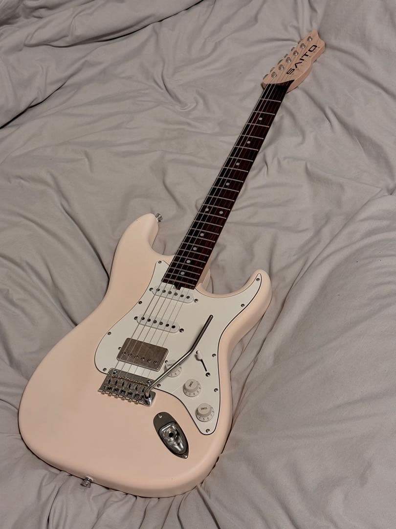 ギター yuzumom saito s622cs Shell Pink