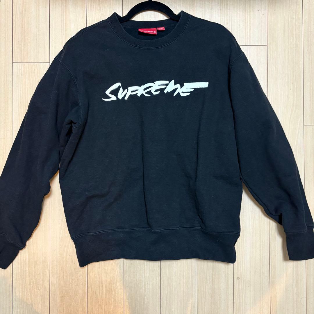 ゆ*ん様 SUPREME ブラック スウェット Small
