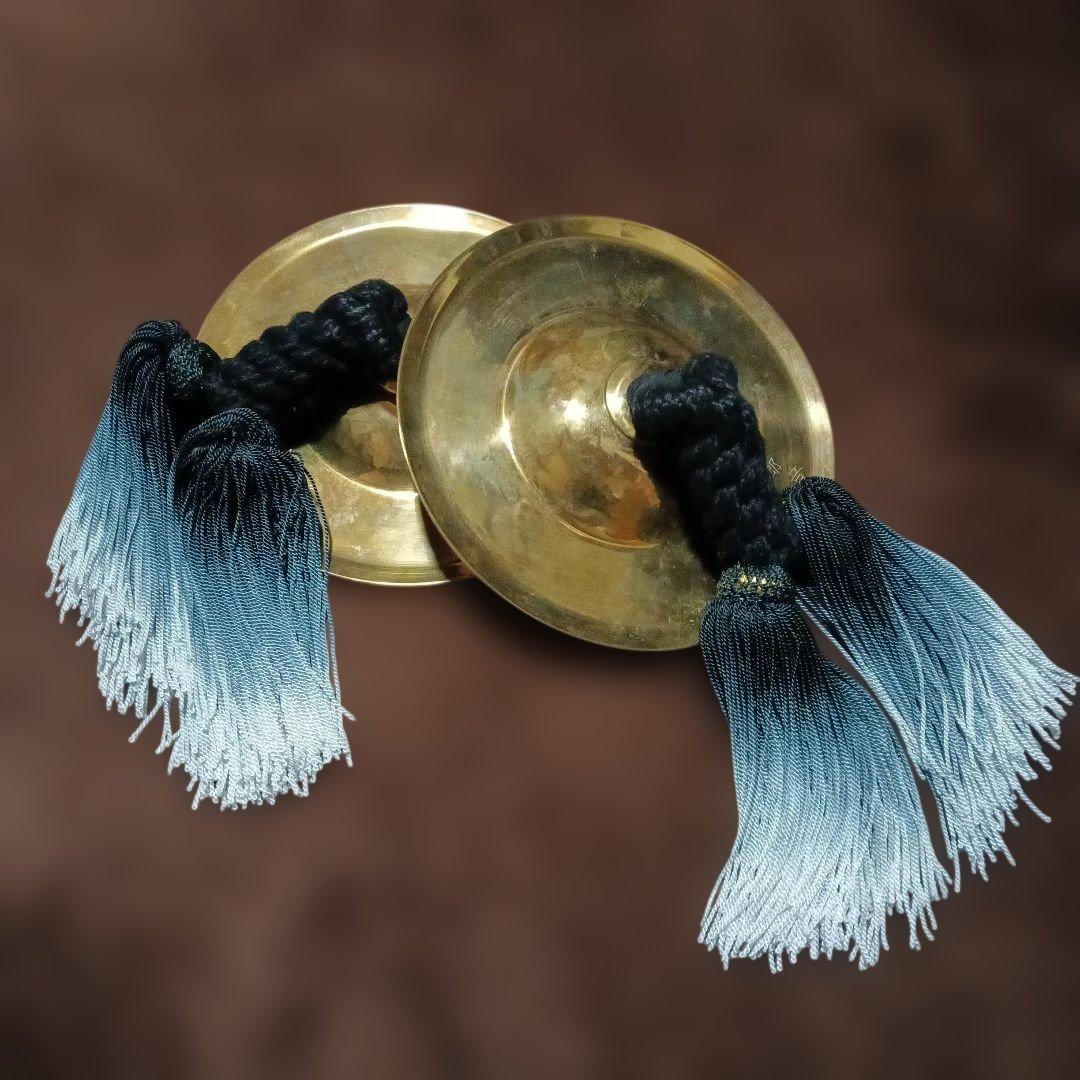 ねぶた祭り手振り鉦真鍮製