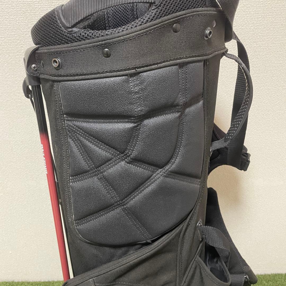 大人気！ブリーフィング　キャディバッグ　CR-2　4分割　スタンド式　軽量　黒