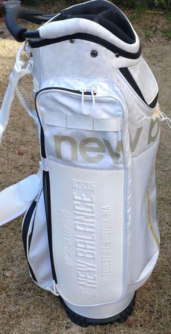 New Balance ゴルフ　キャディバッグ ホワイト