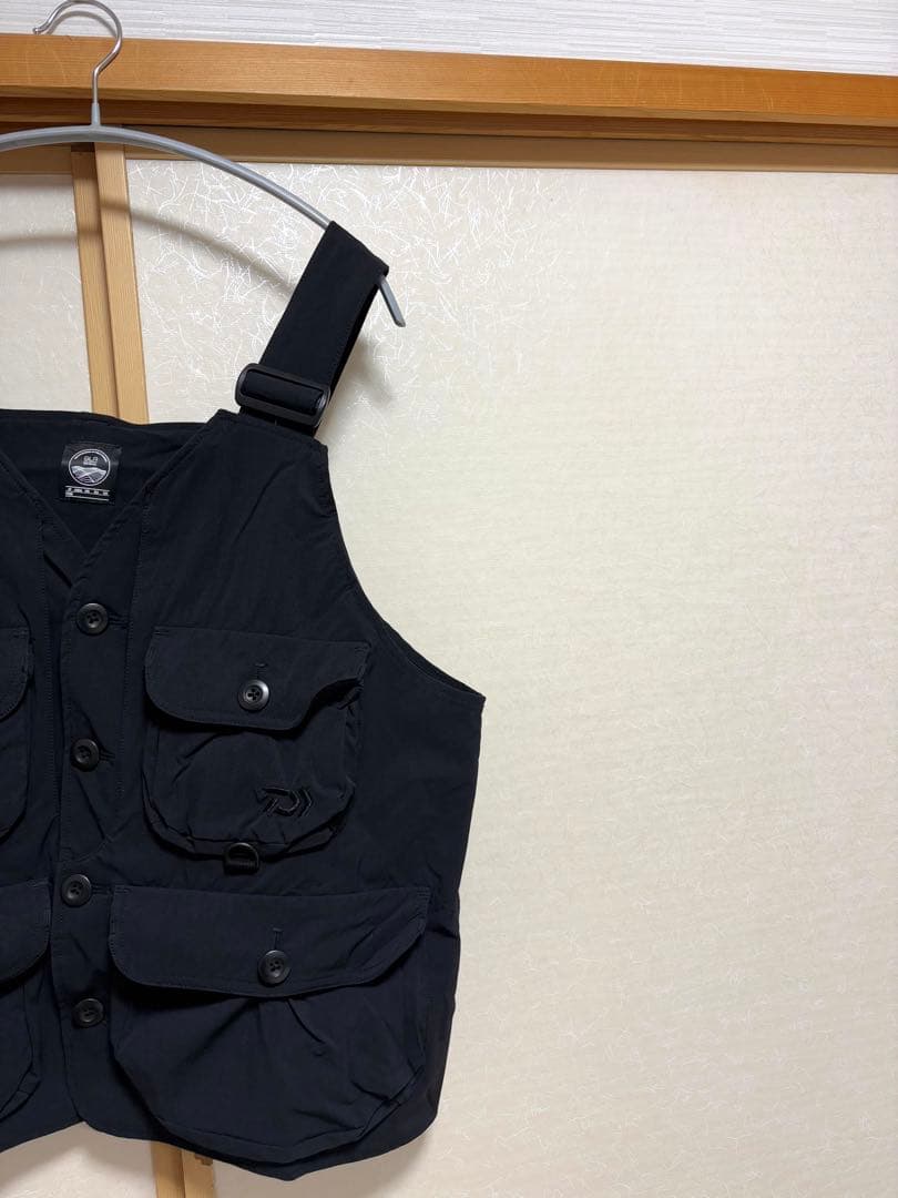 DAIWA別注TECH BLACK FISHING VEST