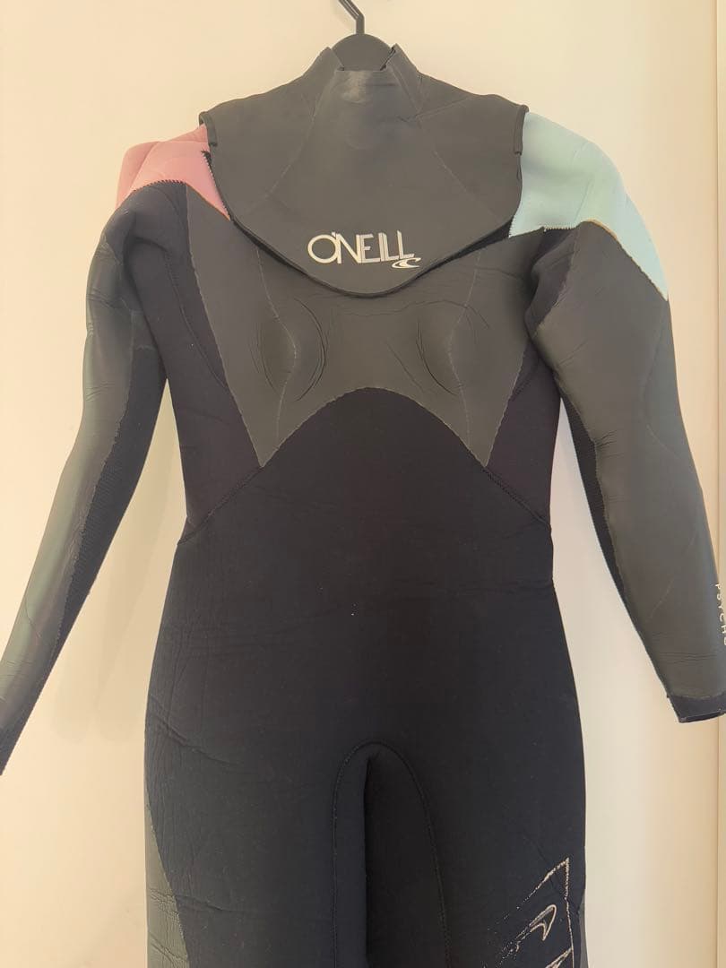 O'Neill フルスーツウェットスーツ ブラック/ピンク/ミント　レディース