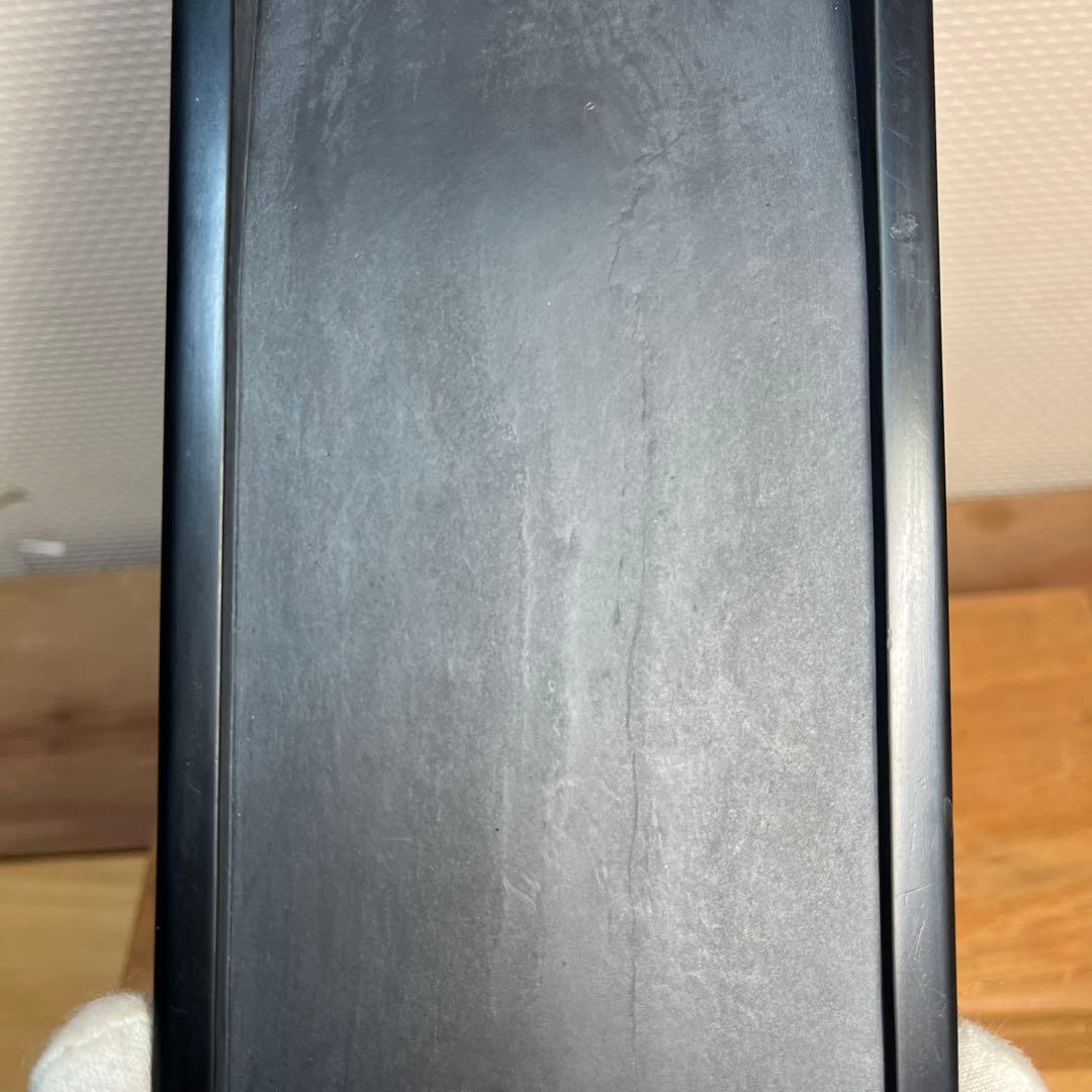 ⭕️ちず⭕️ 雨端硯　長方研　未使用に近い美品　27cm超え　雨端石紋綺麗