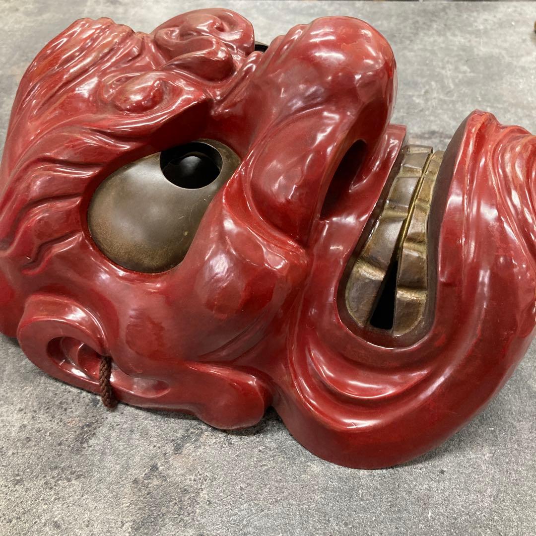 鬼面　お面　タヂカラオ　神楽面　能面