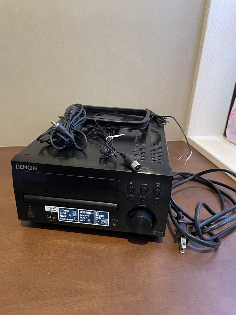 【美品】DENON RCD-M40 コンポ　Bluetooth機能搭載