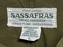 SASSAFRAS DIGS CREW COAT M-65 ミリタリー オリーブ