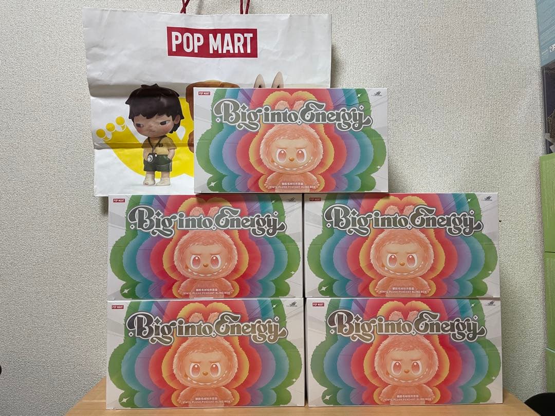 LABUBU THE MONSTERS Big into Energy 5セット