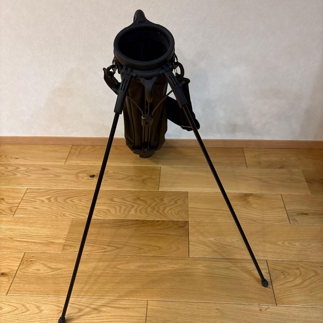 DESCENTE ブラック キャディバッグ　ミニバッグ