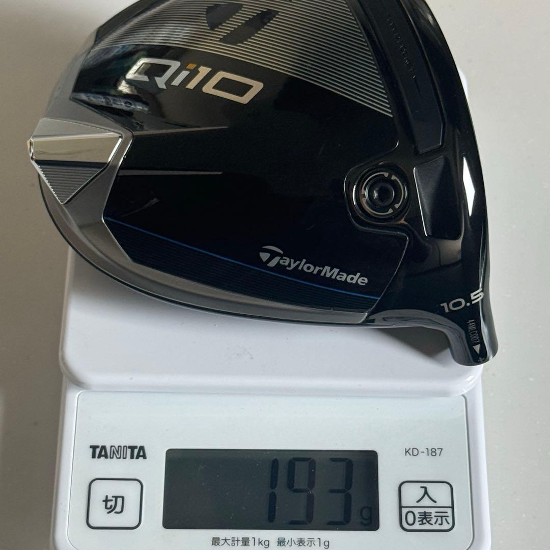 ツアー支給品！テーラーメイド Qi10 ドライバー 10.5° ヘッドのみ