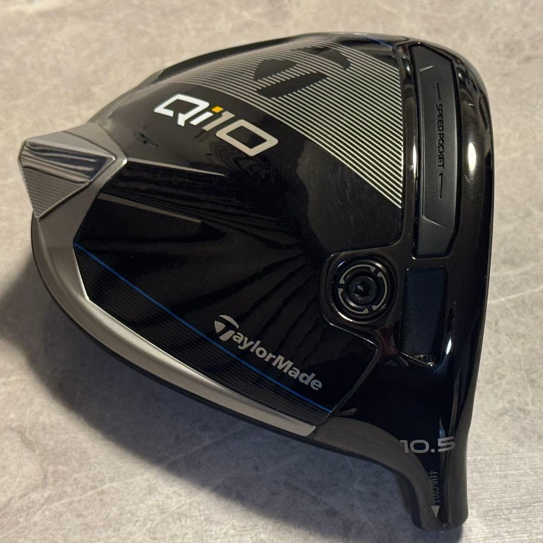 ツアー支給品！テーラーメイド Qi10 ドライバー 10.5° ヘッドのみ