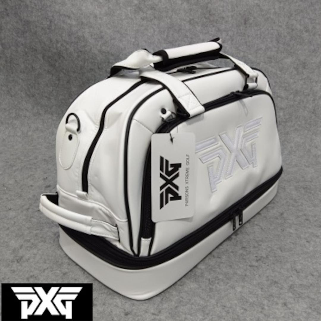 PXG ピーエックスジー ボストンバッグ ゴルフバッグ 旅行 スポーツ　ホワイト