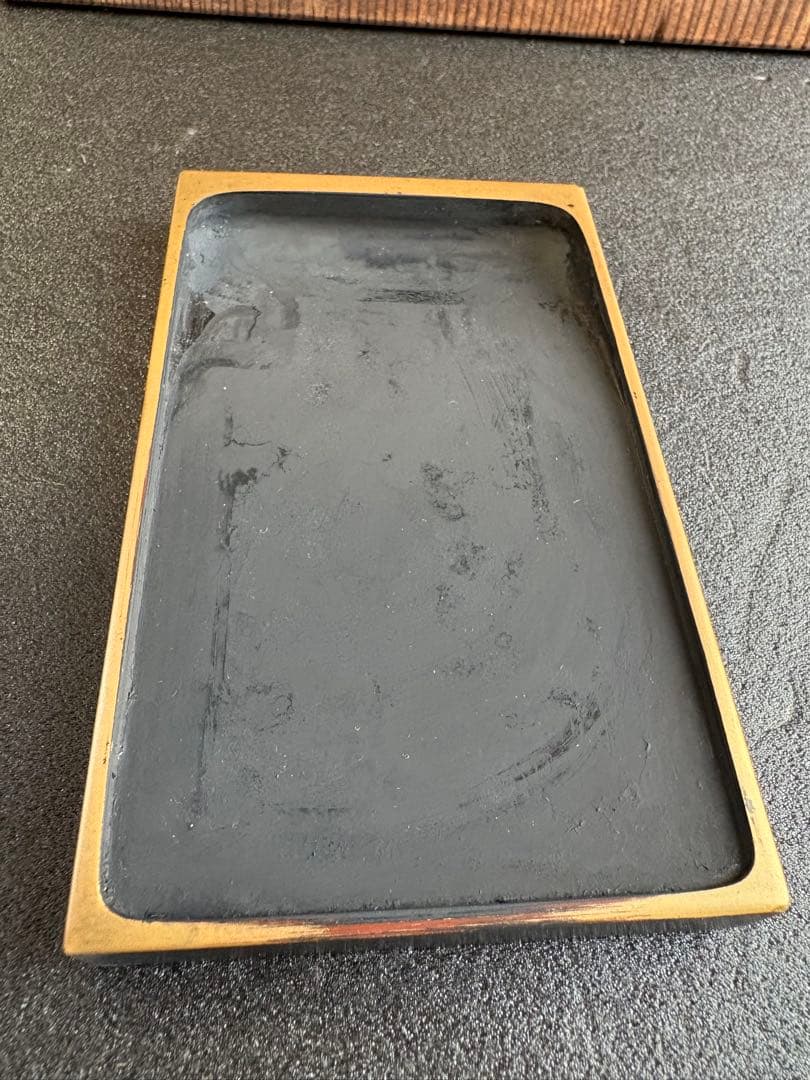 【極美品/希少】時代物 金蒔絵 硯箱 フルセット 鶏竹紋 大正期 骨董