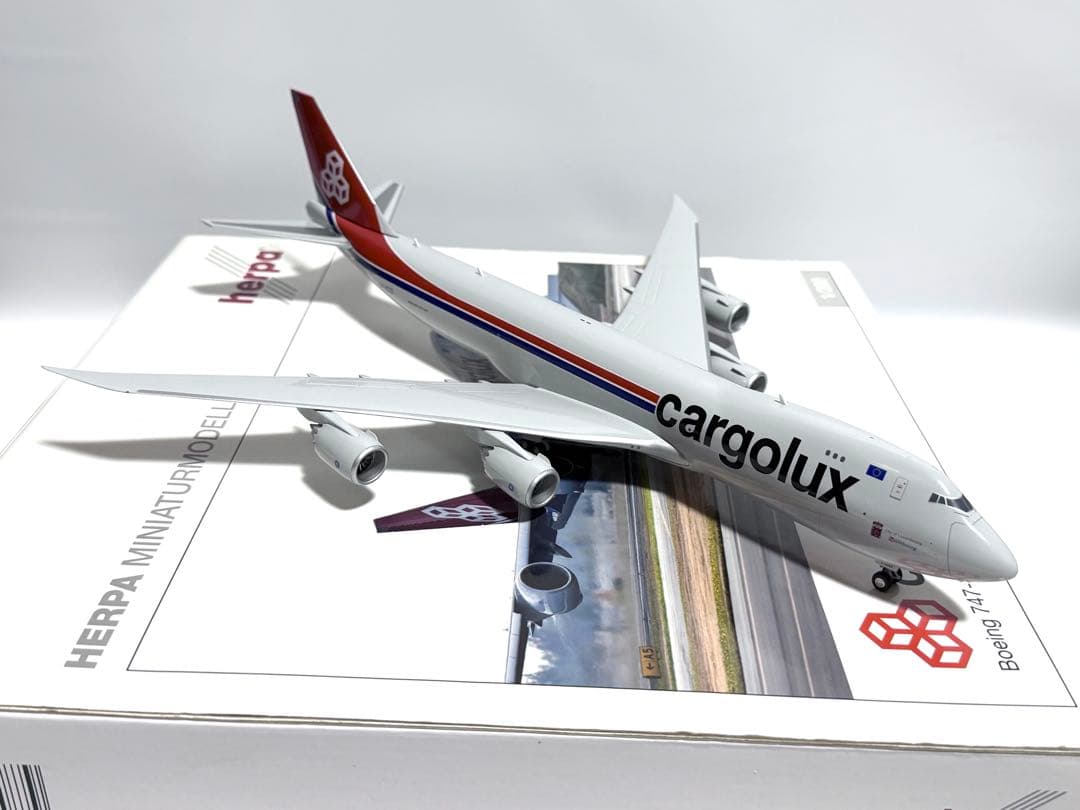 航空機・ヘリコプター herpa 1/200 B747-8F cargolux