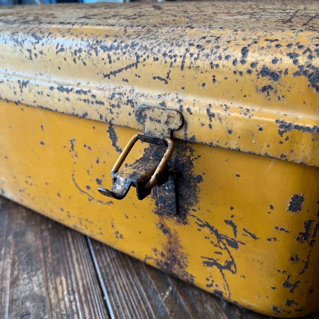 大型ツールボックス　工具箱道具箱スチールサビ