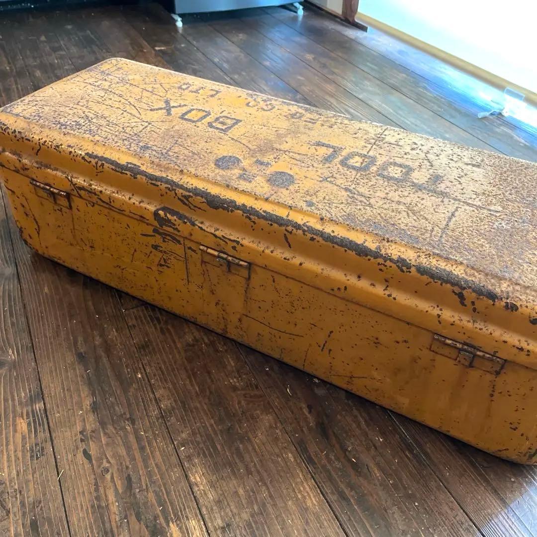 大型ツールボックス　工具箱道具箱スチールサビ