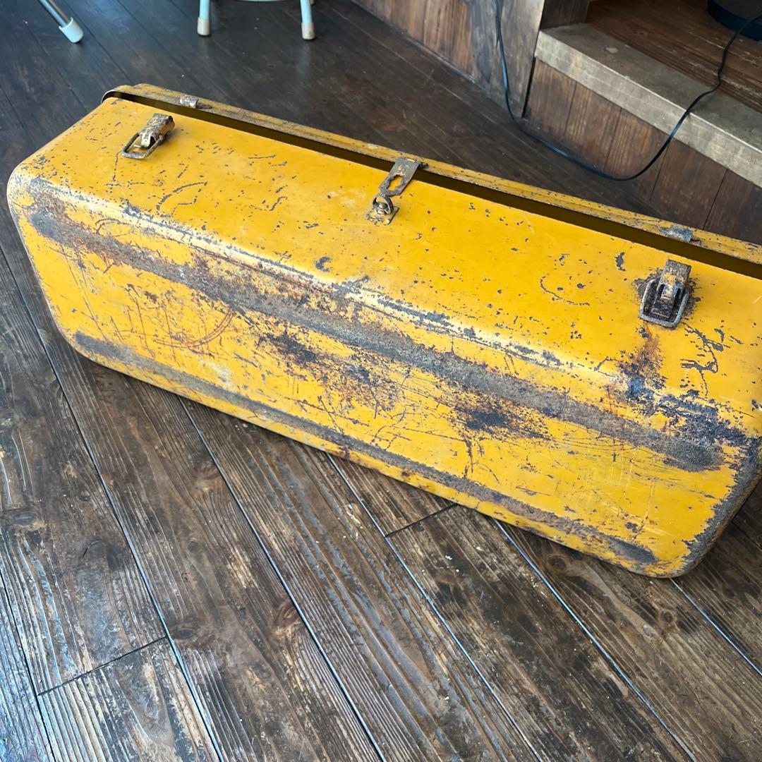 大型ツールボックス　工具箱道具箱スチールサビ