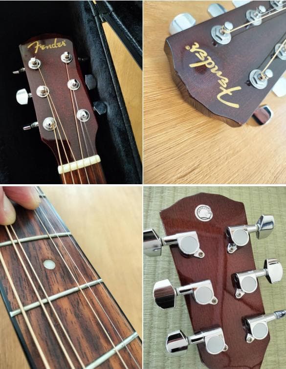 Fender CD-60CE SBST サンバースト エレアコ 純正ハードケース