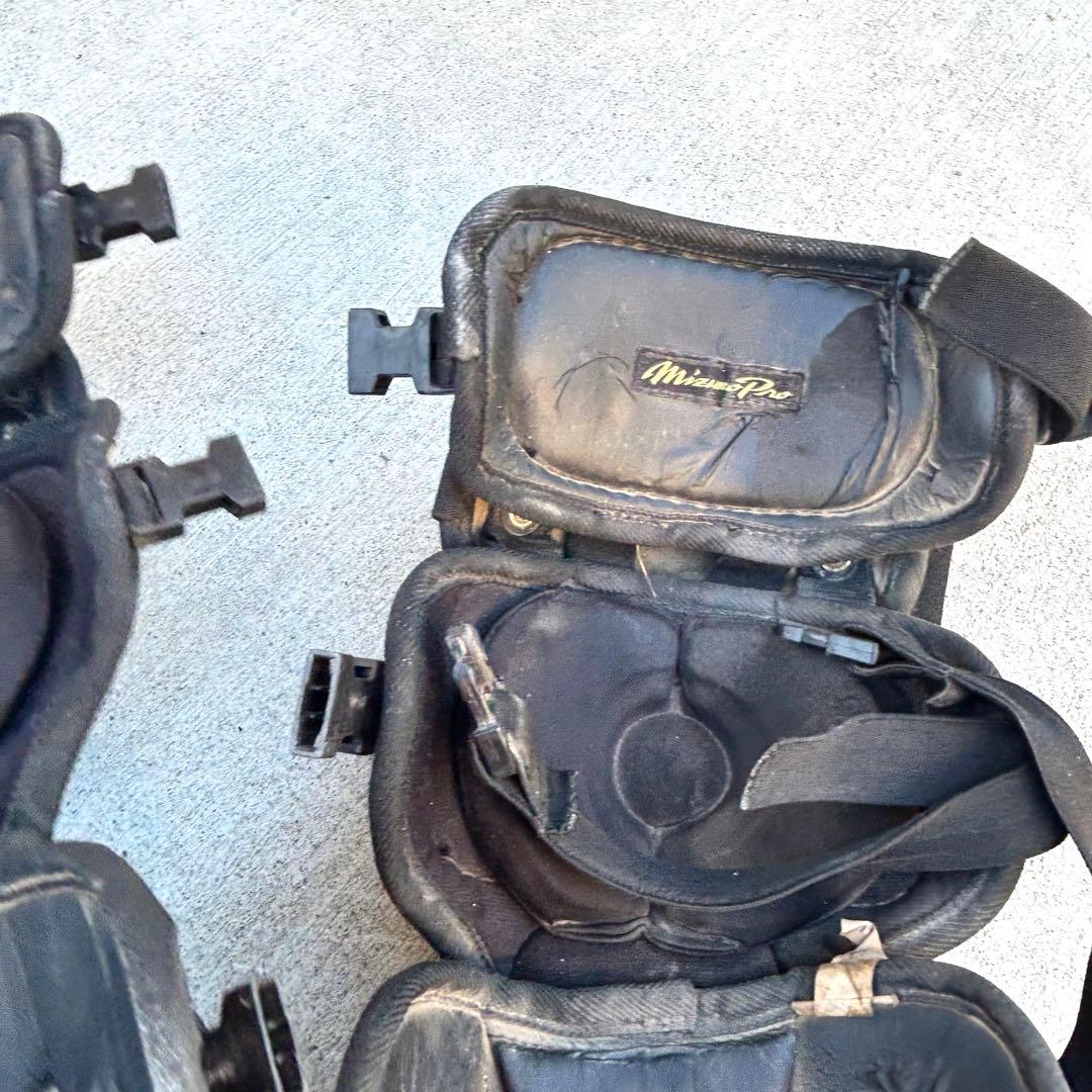 ミズノプロ　キャッチャー防具　セット　マスク　プロテクター　　軟式　野球