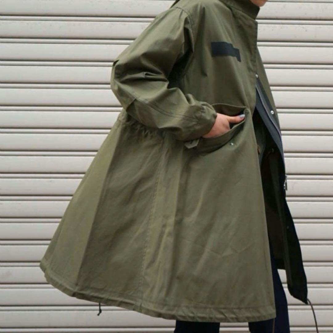 【M】sacai コットンナイロン オックスフォード コート