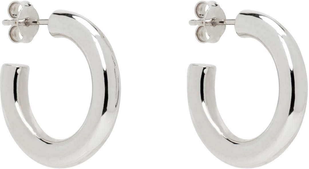 LEMAIRE ルメール シルバー Classic Hoops S ピアス