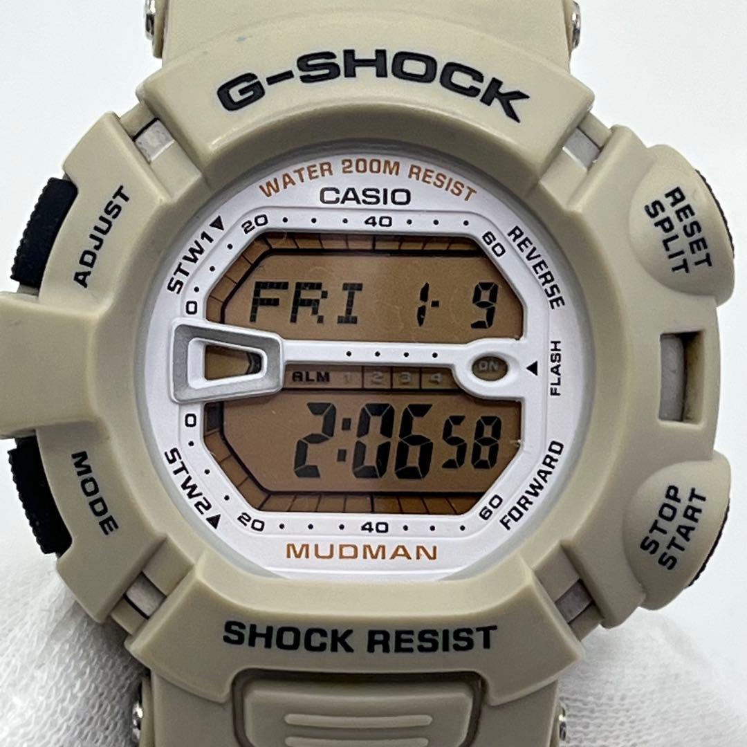 【希少】CASIO G-SHOCK マッドマン　G-9000-8JF グレー