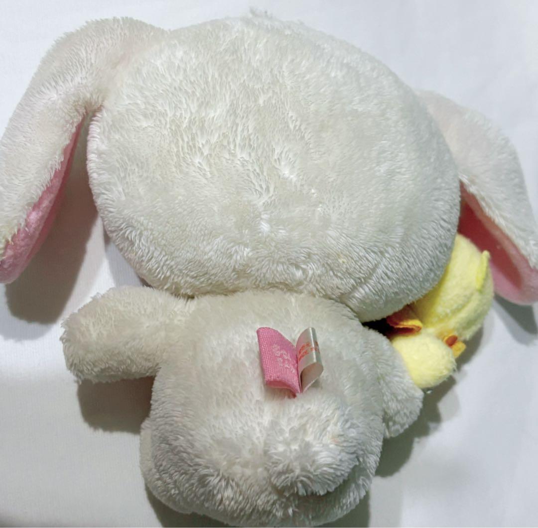 シュガーバニーズ しろうさ 小鳥 ぬいぐるみ