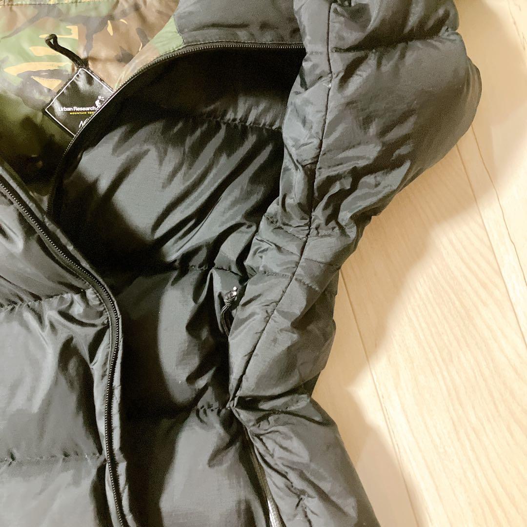 NANGA アーバンリサーチ別注 オーロラ ダウンジャケット 迷彩 M