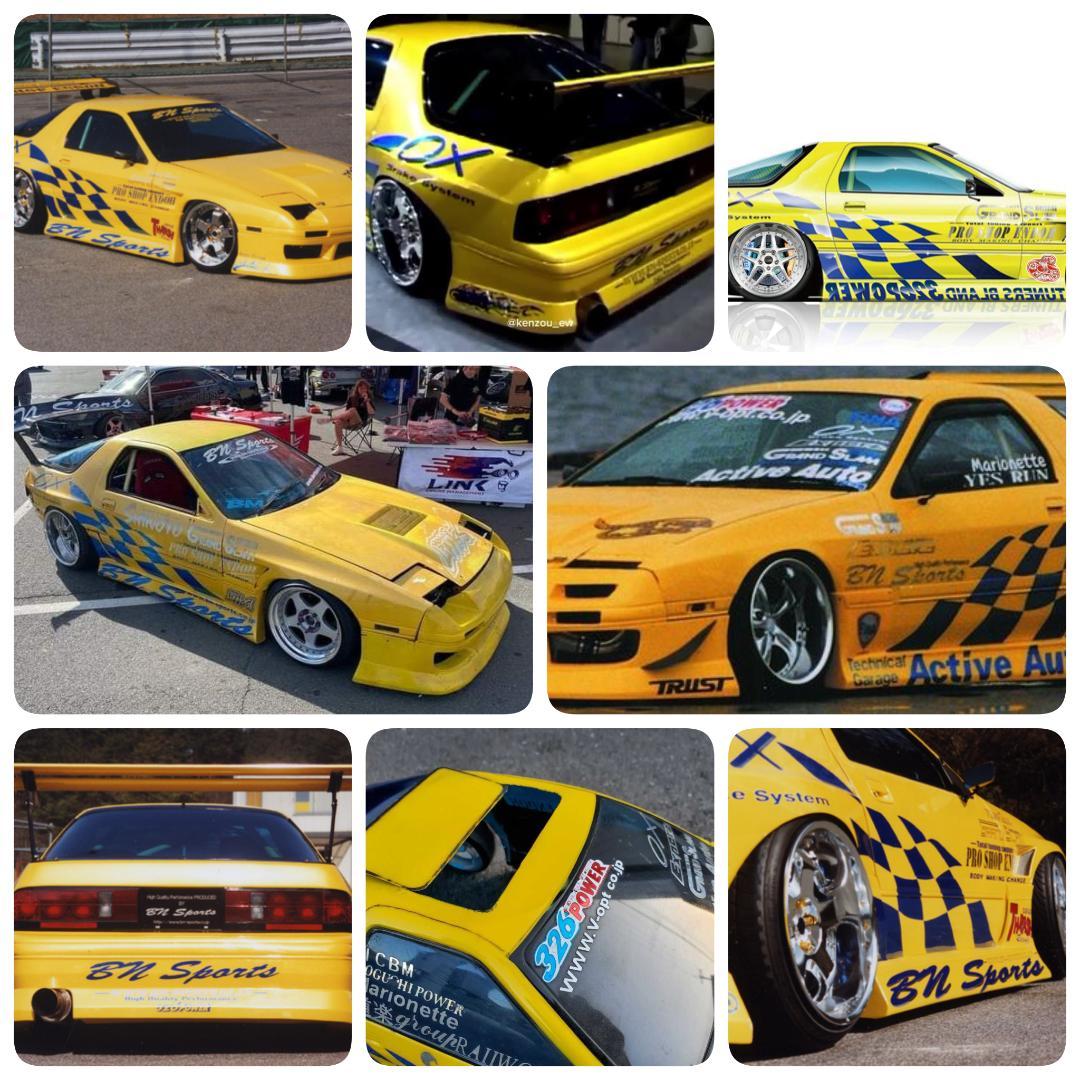 春口 満 326 POWER FC 1995〜2022 1/10 ステッカー