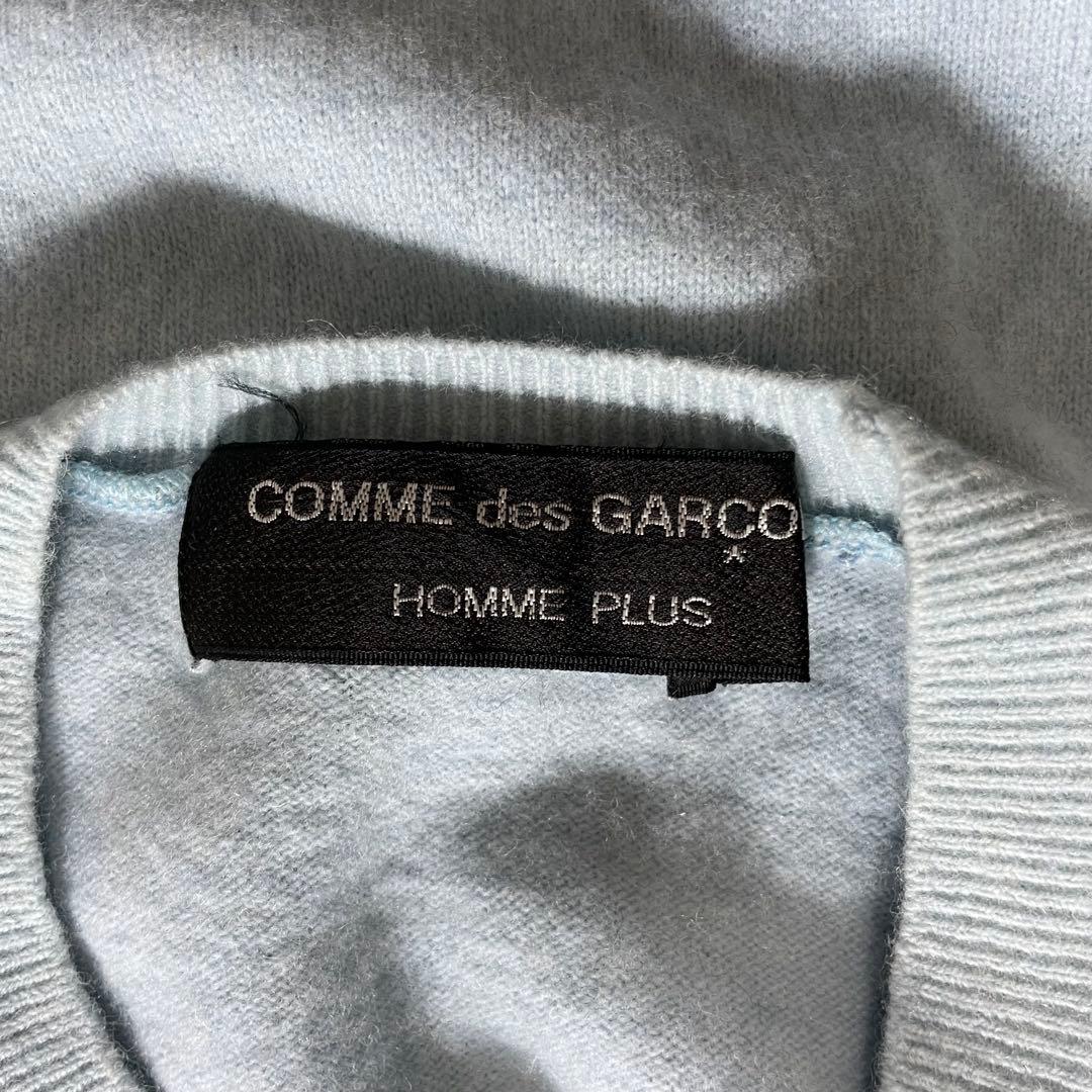 コムデギャルソンオムプリュス クルーネックニット 薔薇柄 ウール AD1988