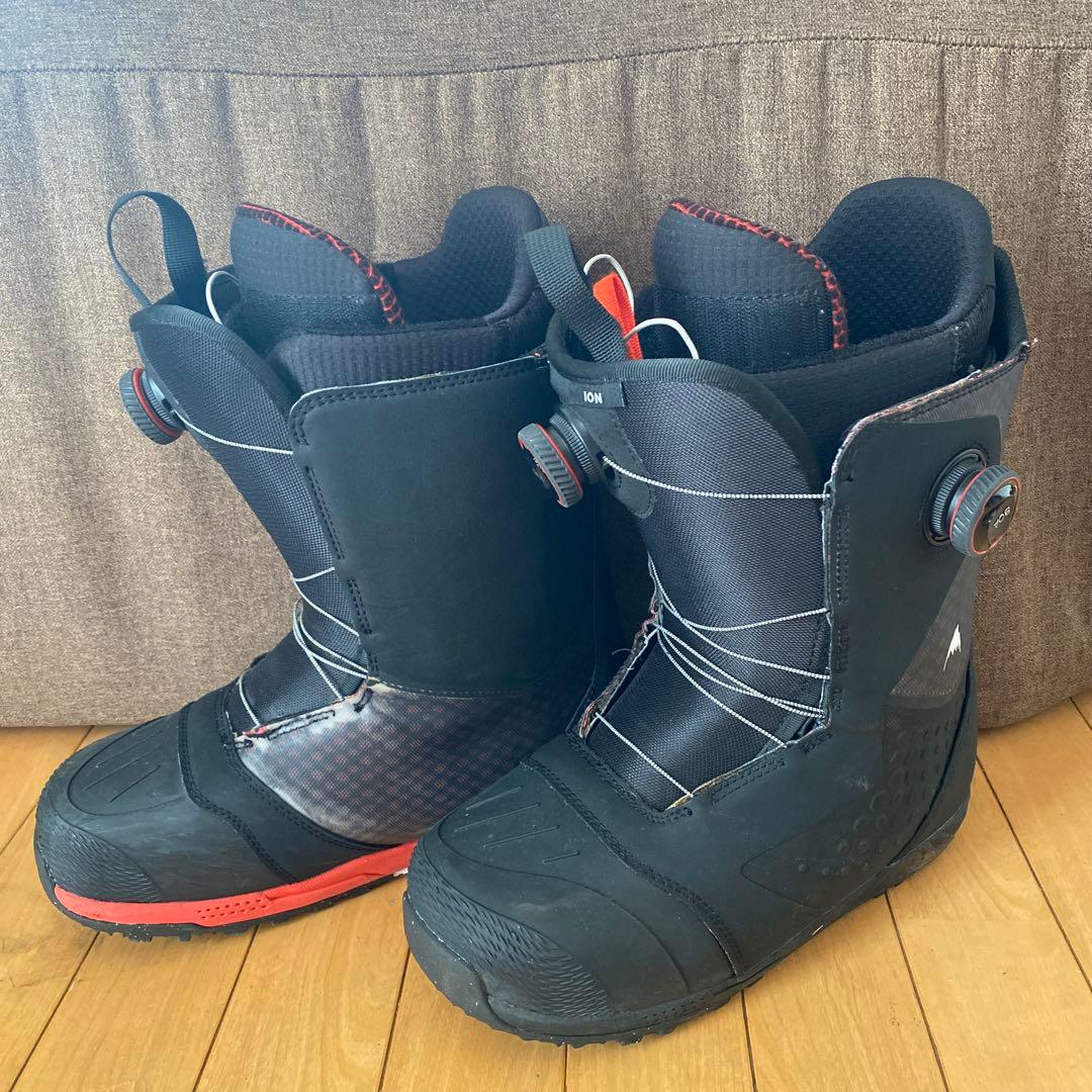 スノーボードブーツ ブラック/レッド　バートン　28cm Burton スノボ