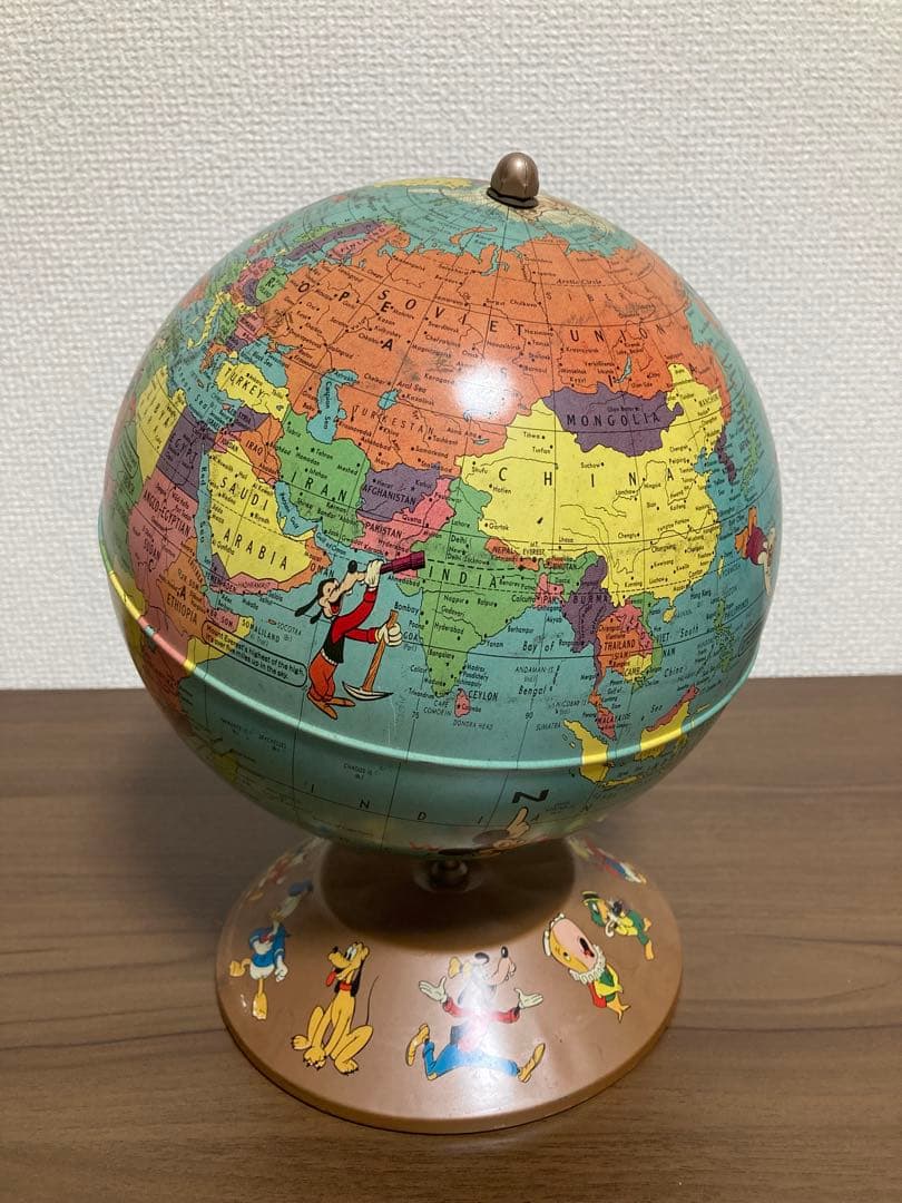激レア　Rand McNally社　地球儀