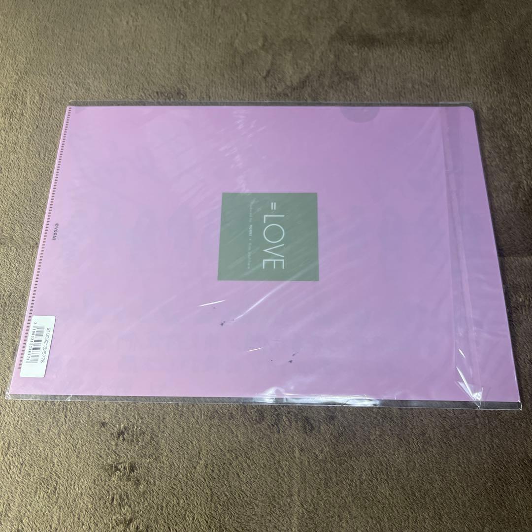 【即購入可】台湾公演　限定 ＝LOVE イコラブ　直筆　クリアファイル　野口衣織