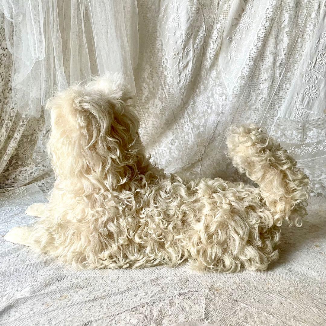 【美品】パジャマドッグ　LOU LOU フランスアンティーク　ドール　ジュモウ犬