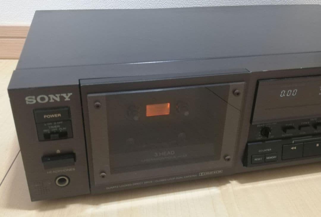 部品取り SONY カセットデッキ TC-K555ES2