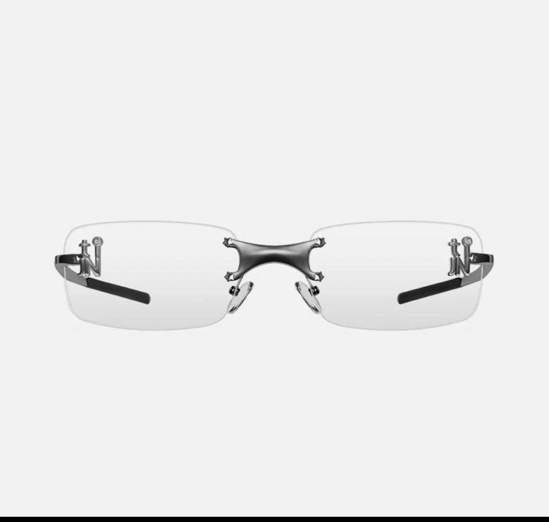 TIJN リムレスメガネ