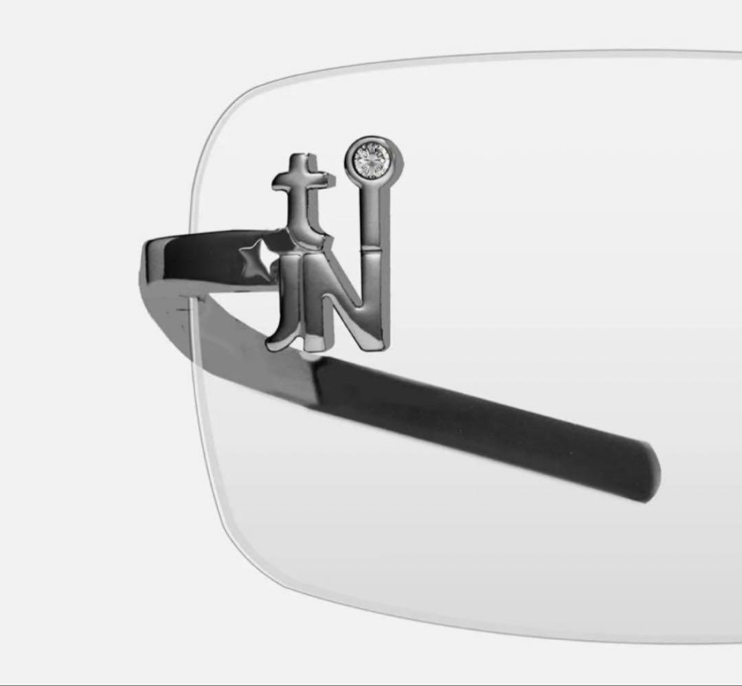 TIJN リムレスメガネ