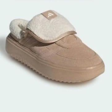 大人気★adidas★アディダス★24.5㎝★ボア付き★サンダル★ブラウン